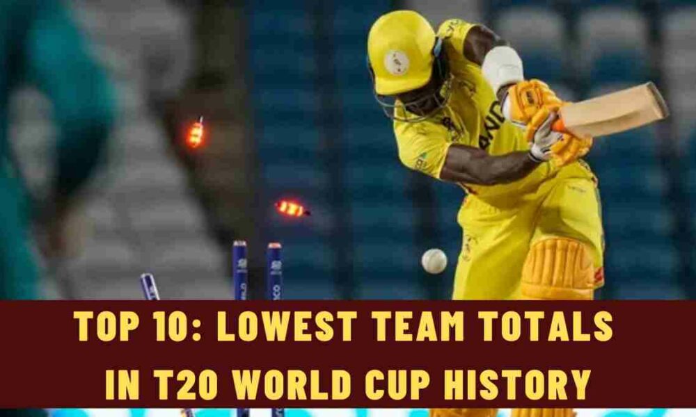 Top 10: Lowest Team Totals in T20 World Cup History