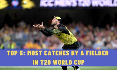 Top 5: Most Catches by a Fielder in T20 World Cup