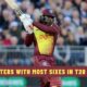 Top 5: Batters with Most Sixes in T20 World Cup