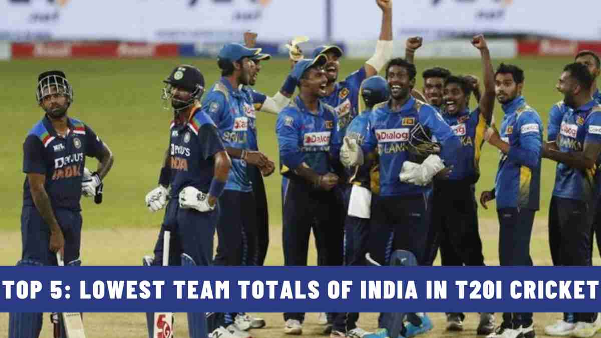 Top 5: Lowest Team Totals of India in T20I Cricket