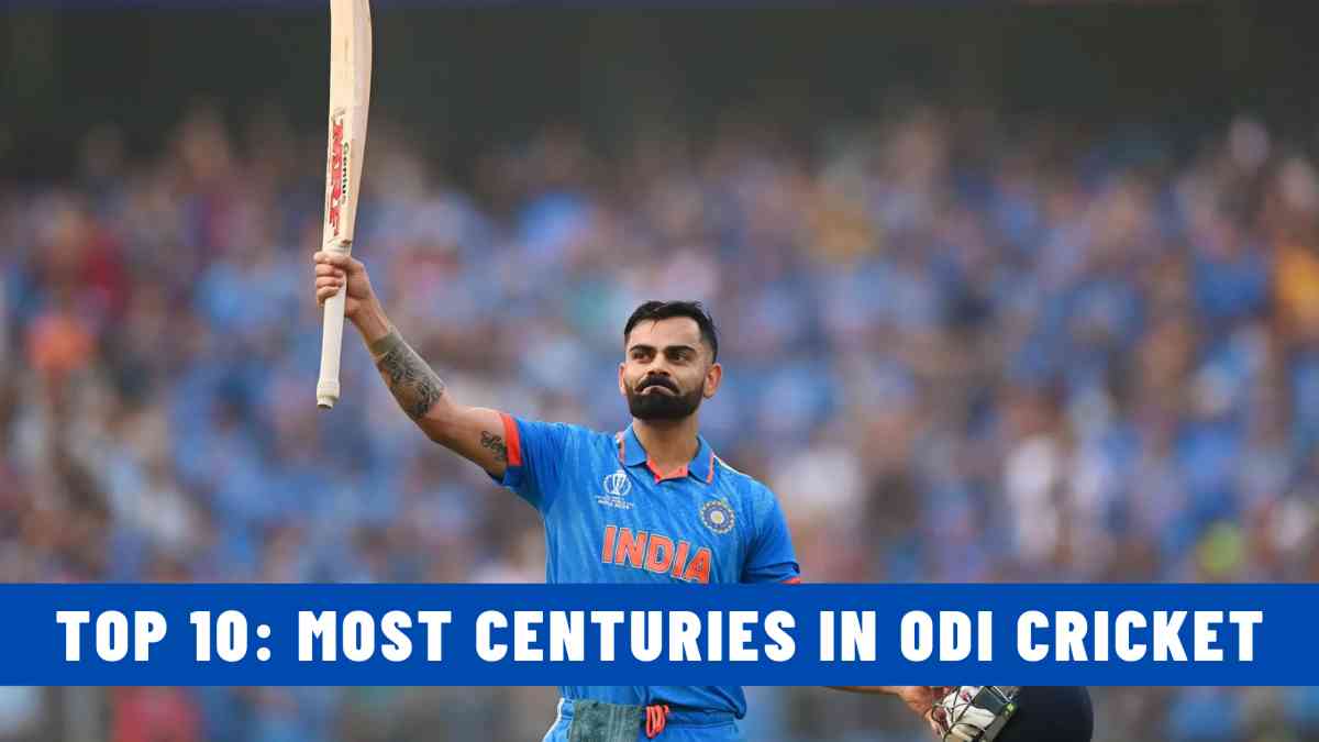 Top 10: Most Centuries in ODI Cricket