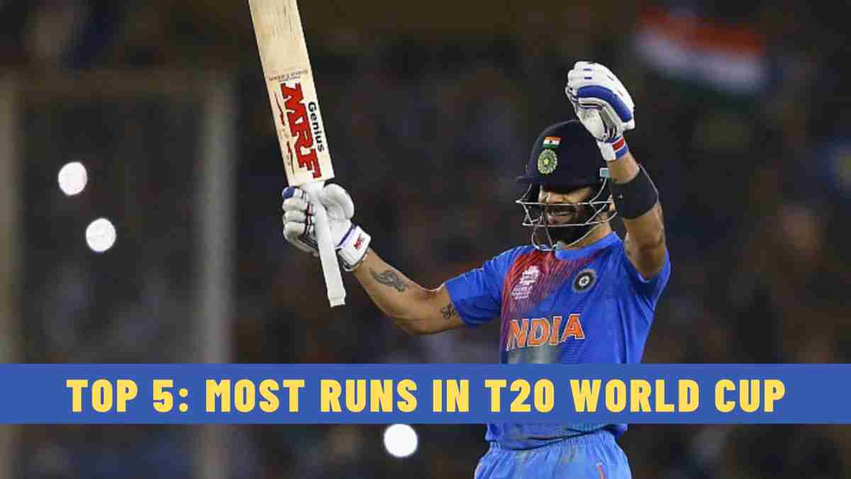 Top 5: Most Runs in T20 World Cup