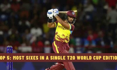 Top 5: Most Sixes in a Single T20 World Cup Edition