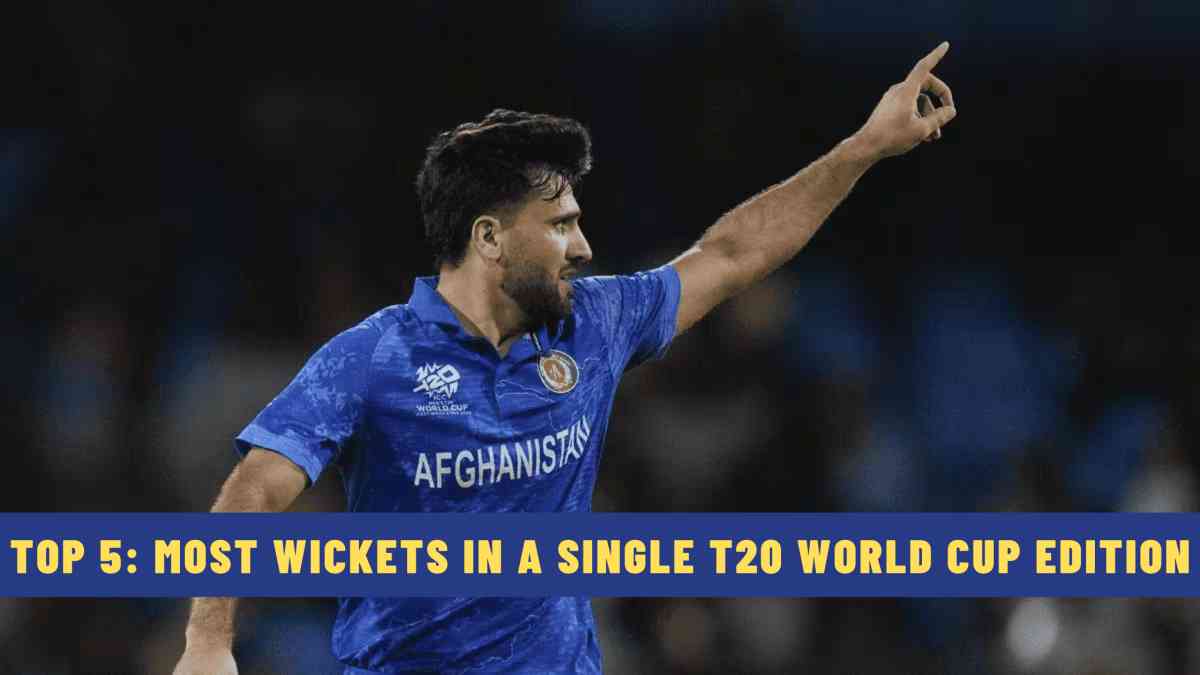 Top 5: Most Wickets in a Single T20 World Cup Edition