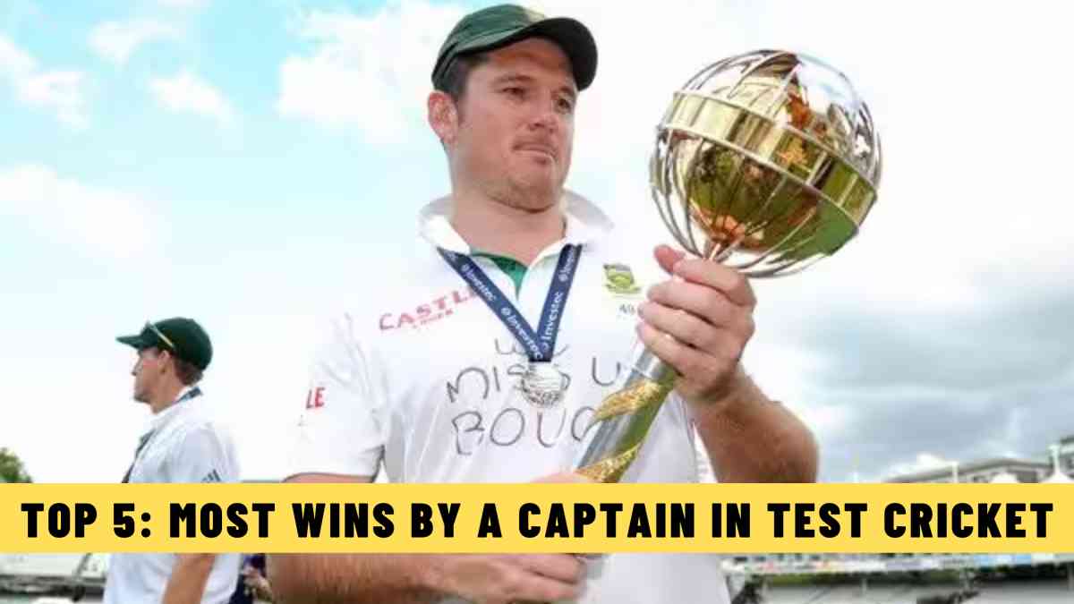 Top 5: Most Wins by a Captain in Test Cricket