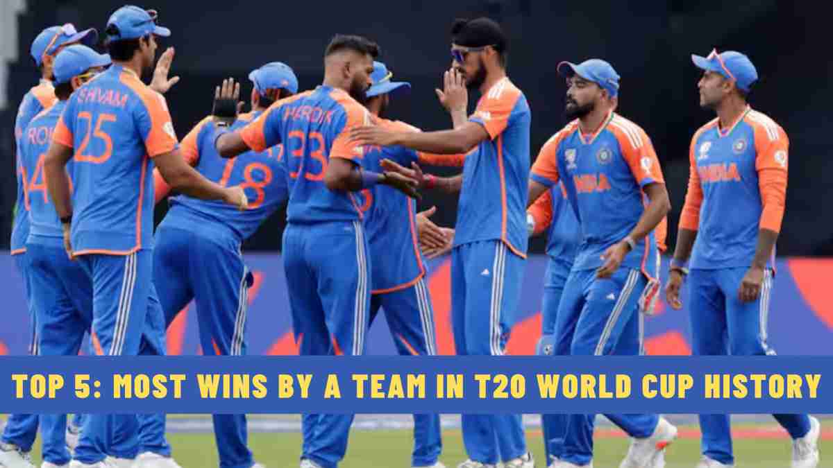 Top 5: Most Wins by a Team in T20 World Cup History