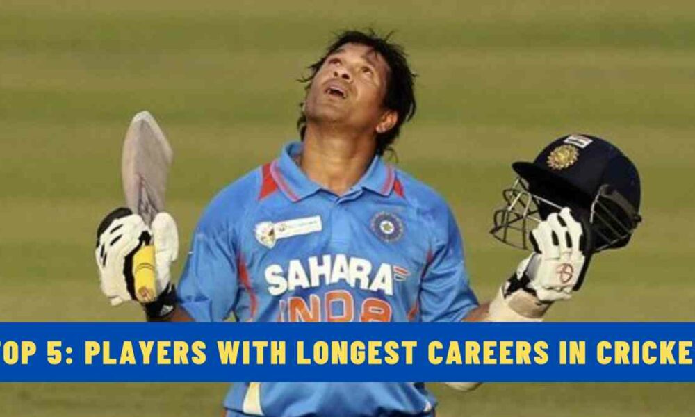 Top 5: Players with Longest Careers in International Cricket