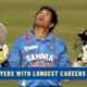 Top 5: Players with Longest Careers in International Cricket