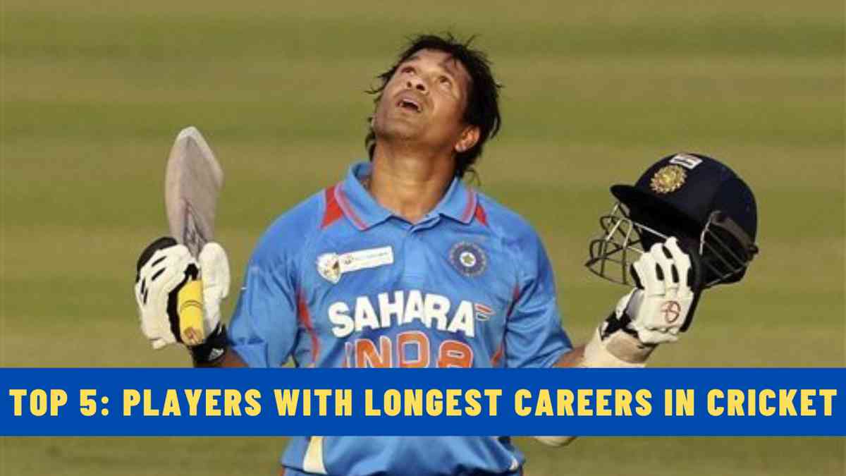 Top 5: Players with Longest Careers in International Cricket