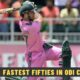 Top 10: Fastest Fifties in ODI Cricket