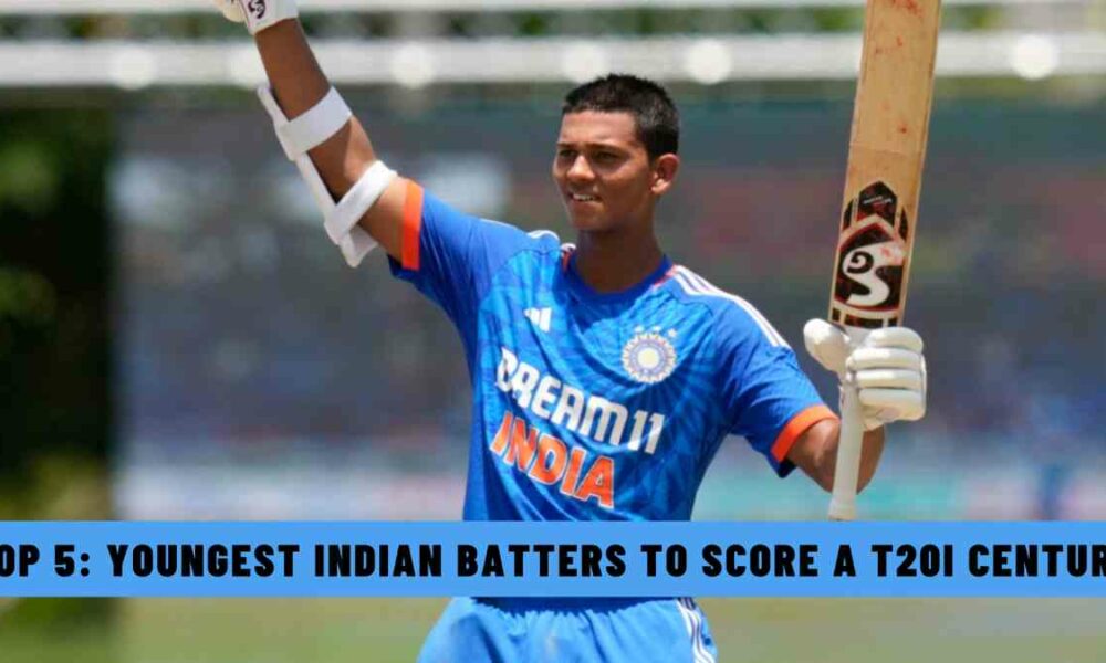 Top 5: Youngest Indian Batters to Score a T20I Century