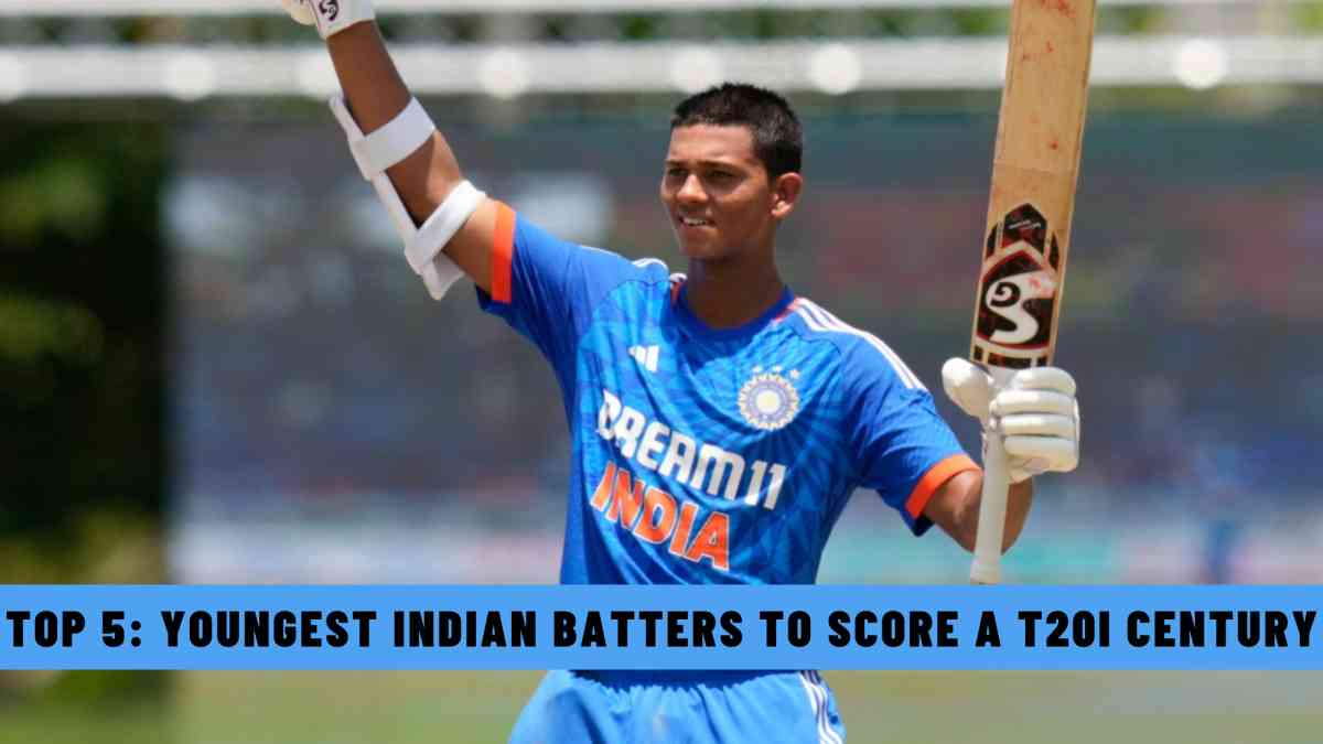 Top 5: Youngest Indian Batters to Score a T20I Century