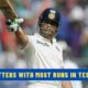 Top 5: Batters with Most Runs in Test Cricket