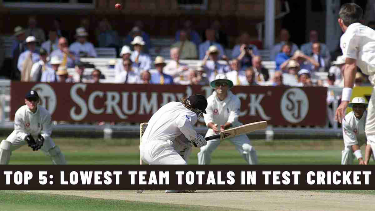 Top 5: Lowest Team Totals in Test Cricket