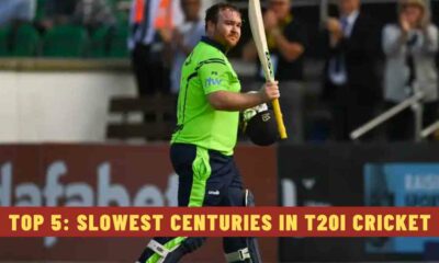 Top 5: Slowest Centuries in T20I Cricket