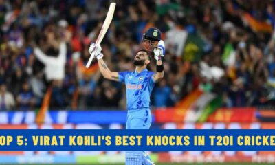 Top 5: Virat Kohli's Best Knocks in T20I Cricket