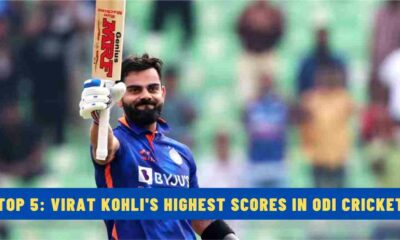 Top 5: Virat Kohli's Highest Scores in ODI Cricket