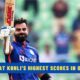 Top 5: Virat Kohli's Highest Scores in ODI Cricket