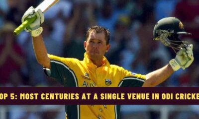 Top 5: Batters with Most Centuries at a Single Venue in ODI Cricket