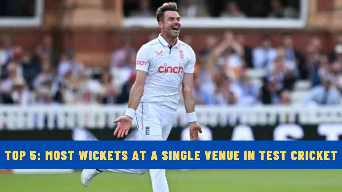 Top 5: Bowlers with Most Wickets at a Single Venue in Test Cricket