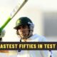 Top 5: Fastest Fifties in Test Cricket