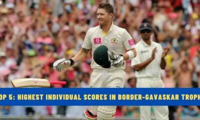 Top 5: Highest Individual Scores in Border-Gavaskar Trophy