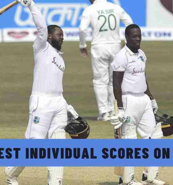 Top 5: Highest Individual Scores on Test Debut