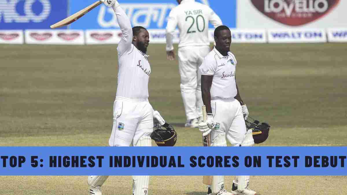 Top 5: Highest Individual Scores on Test Debut