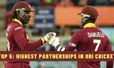 Top 5: Highest Partnerships for Any Wicket in ODI Cricket