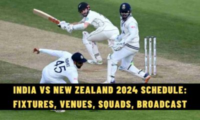 India vs New Zealand 2024 Schedule: Fixtures, Venues, Squads, Broadcast