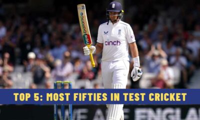 Top 5: Most Fifties in Test Cricket