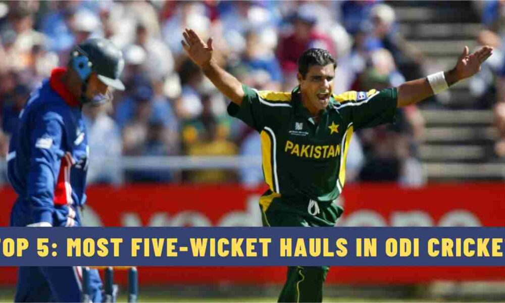 Top 5: Most Five-Wicket Hauls in ODI Cricket