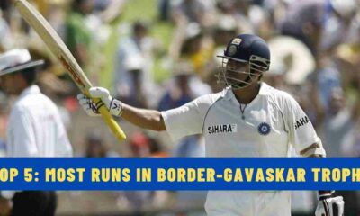 Top 5: Most Runs in Border-Gavaskar Trophy