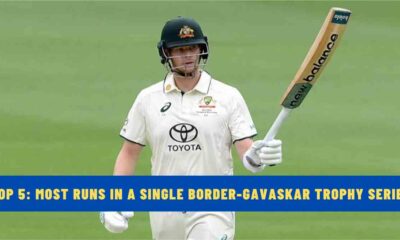 Top 5: Most Runs in a Single Border-Gavaskar Trophy Series