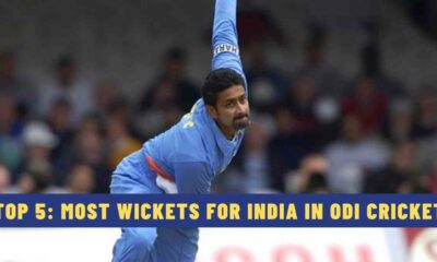 Top 5: Most Wickets for India in ODI Cricket