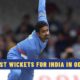 Top 5: Most Wickets for India in ODI Cricket